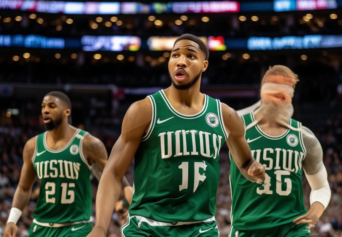 NBA战报：凯尔特人主场大胜尼克斯，塔图姆轰42分统治赛场，布伦森低迷难救主